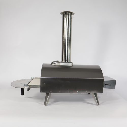 Gas Powered Pizza Oven With Pull-Out Drawer，Portable Pizza Oven