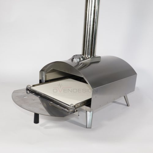 Gas Powered Pizza Oven With Pull-Out Drawer，Portable Pizza Oven