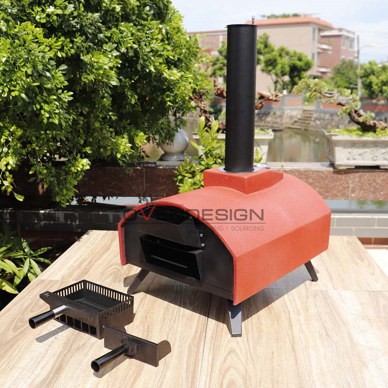 Wood Fire Turn Over Door Type Clay Pizza Oven, Outdoor Pizza Oven 5 Wood Fire Turn Over Door Type Clay Pizza Oven, Outdoor Pizza Oven