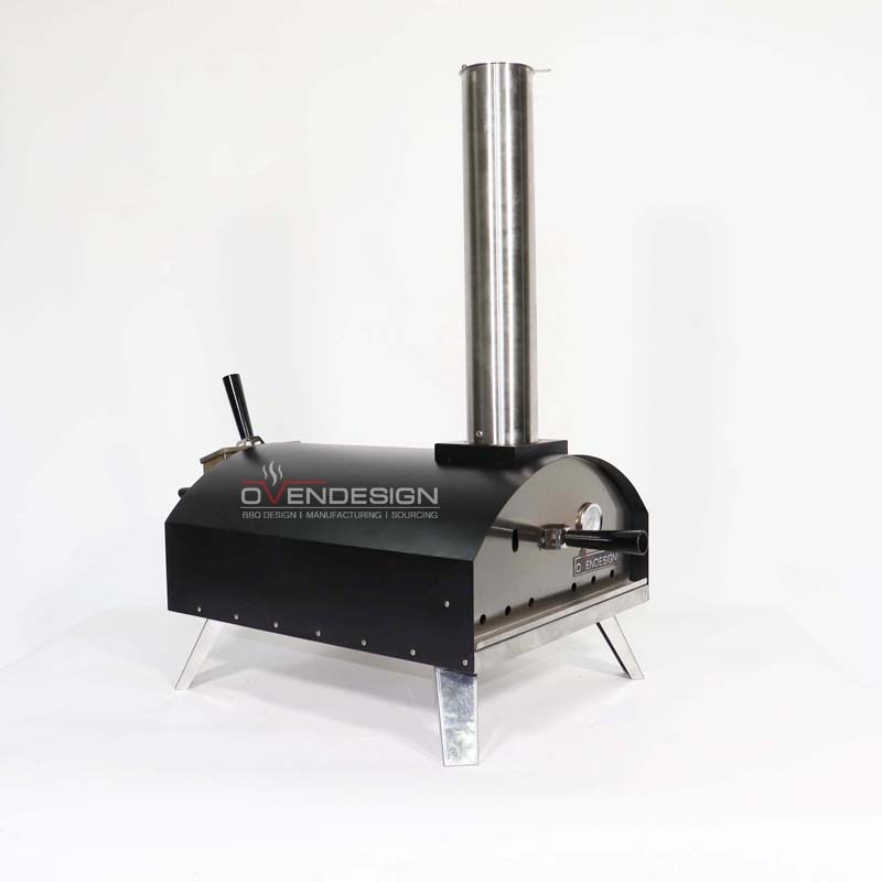 Outdoor Portable Powder Coated+Stainless Steel Wood-fired Pizza Oven