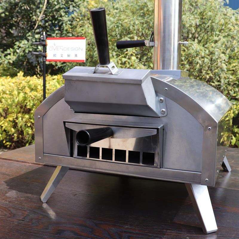 Portable Wood-fired Outdoor Pizza Oven, Stainless Steel Outdoor Pizza Stove QQW-2-S 3 Portable Wood-fired Outdoor Pizza Oven, Stainless Steel Outdoor Pizza Stove QQW-2-S