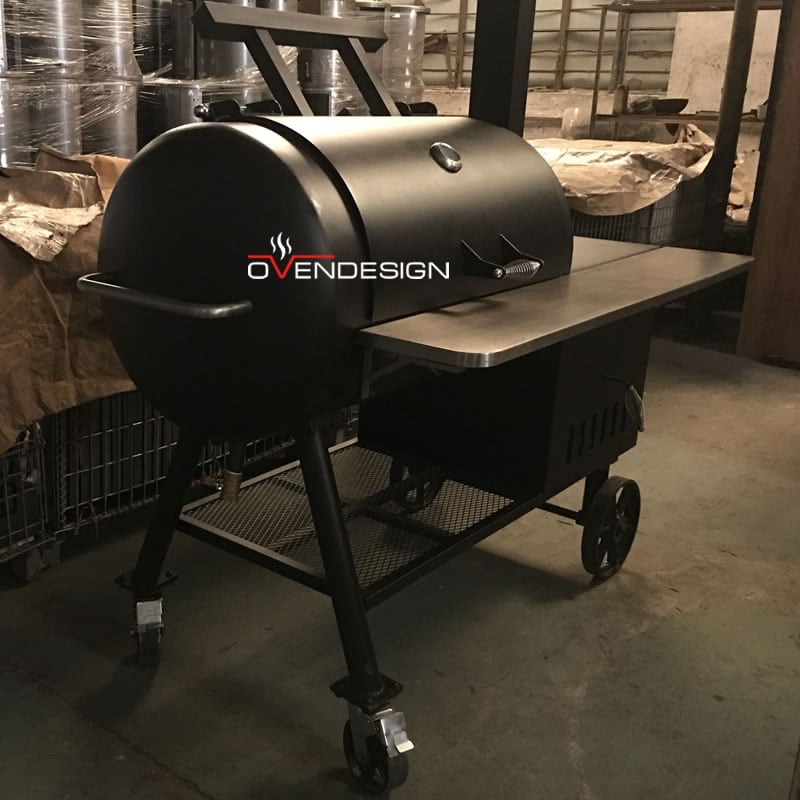 Trolley Barbeque Smoker Outdoor BBQ Grill