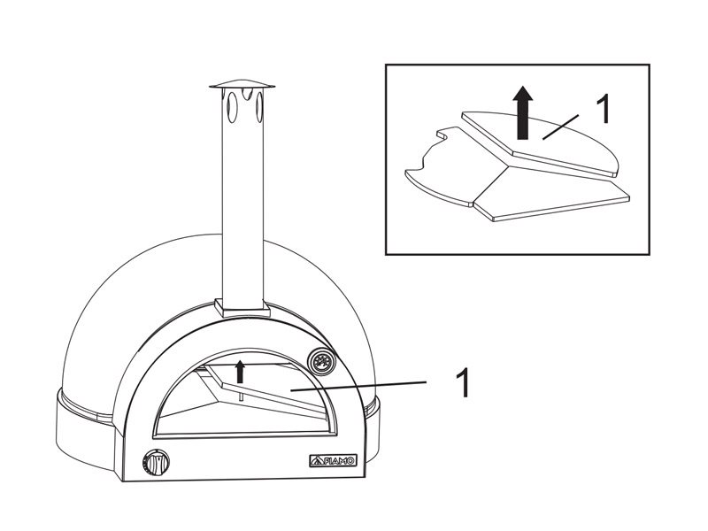 How to Replace The Pizza Stone of FIAMO (2) How to Replace The Pizza Stone of FIAMO (2)