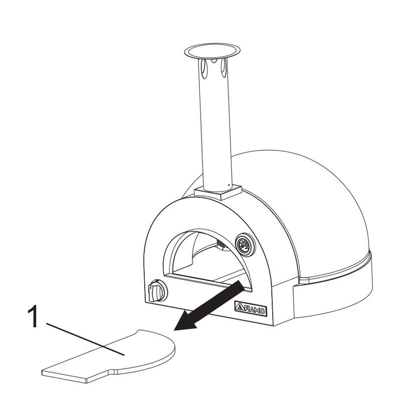 How to Replace The Pizza Stone of FIAMO MINI (3) How to Replace The Pizza Stone of FIAMO MINI (3)